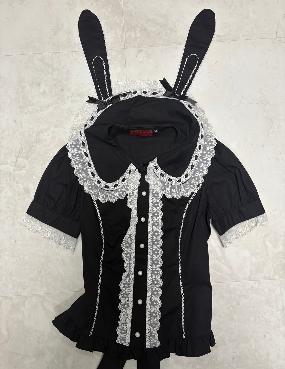 Vintage BODYLINE 우사기 블라우스 M 상품이미지1