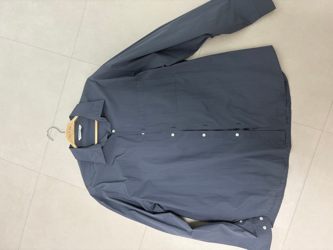 (1) 블랭크룸 수피마 베이커셔츠 블루베리 상품이미지1