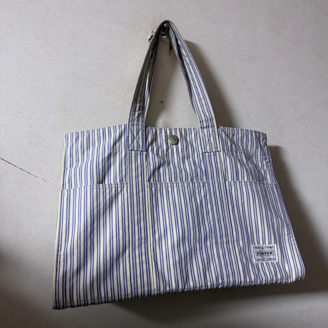 요시다포터 70주년 한정 토트 스카이블루 상품이미지3