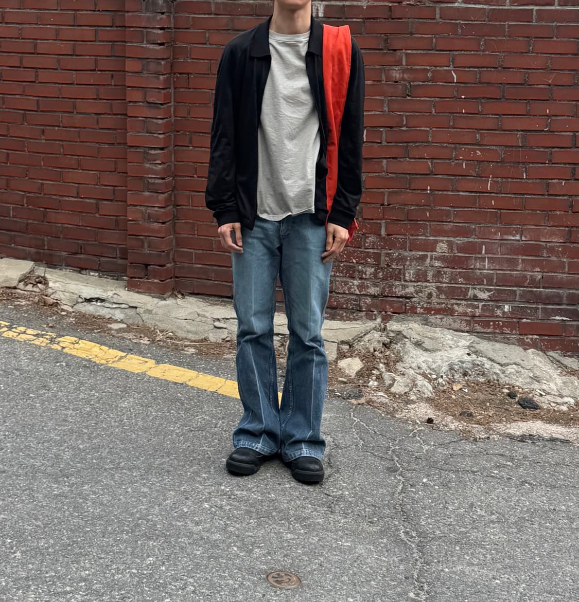 코스 울 저지 보머 재킷 상품이미지1