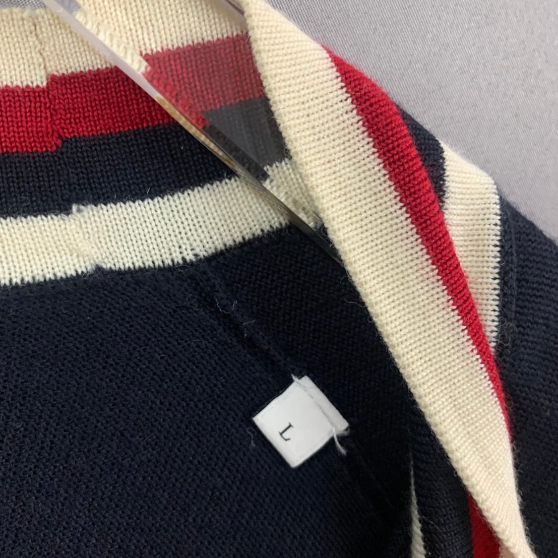 L SANDRO PARIS 산드로 옴므 브이넥 니트 가디건 상품이미지5