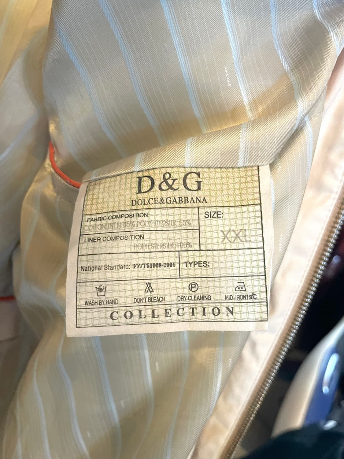 D&G 돌체앤가바나 블루종 자켓 상품이미지9