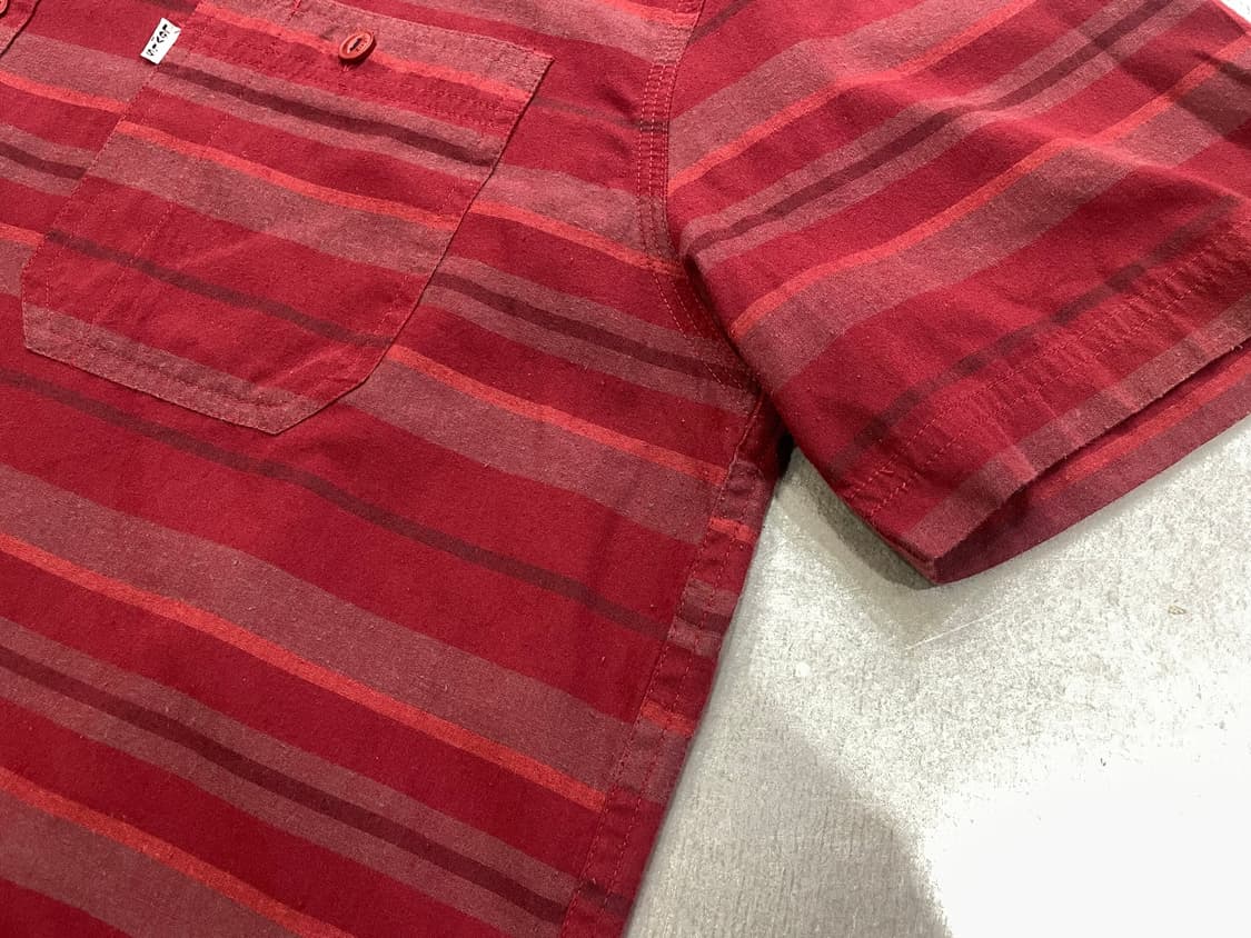 (XL) Levis 리바이스 스트라이프 반팔 셔츠 화이트탭 상품이미지9