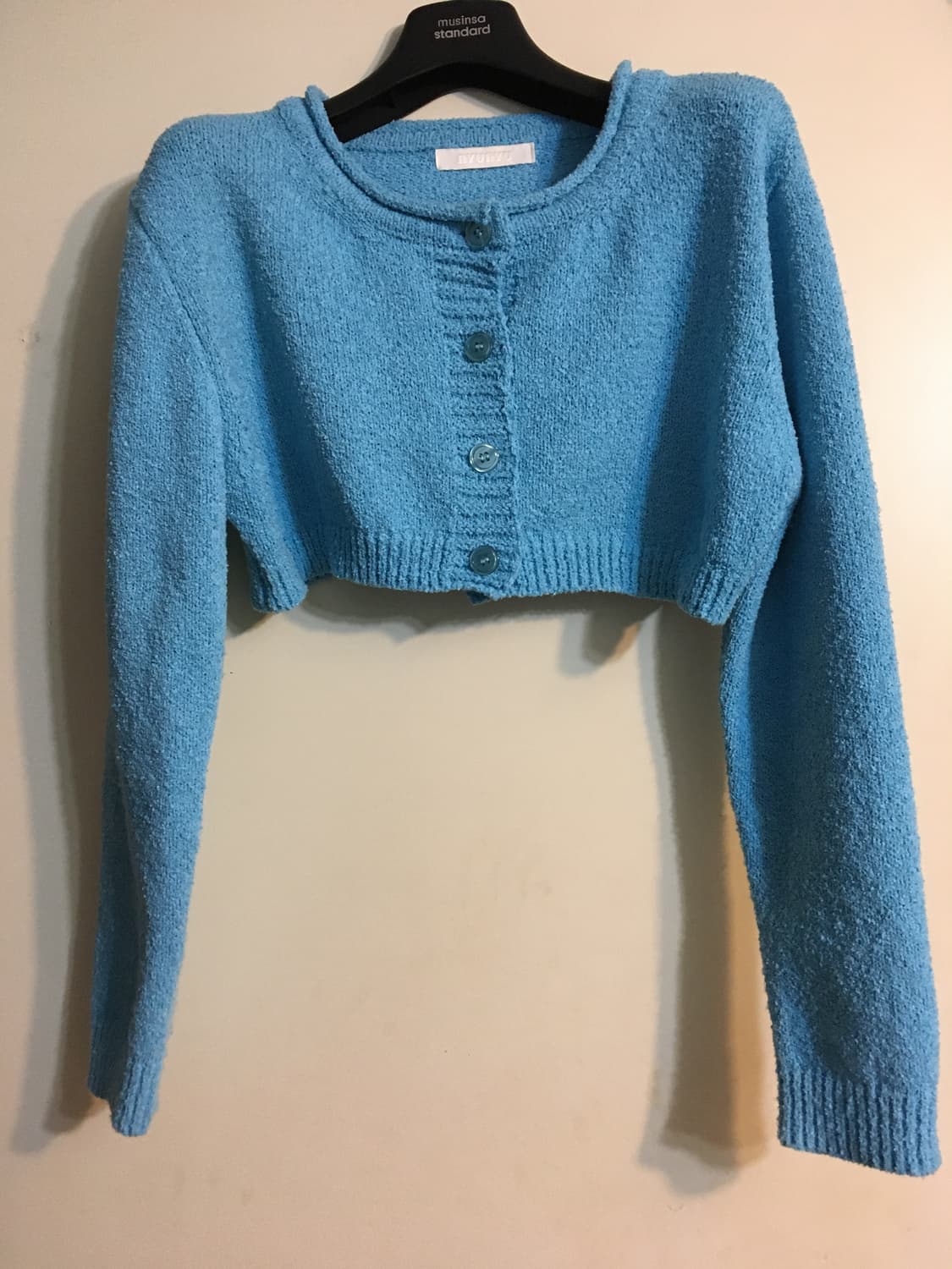 민트 부클 볼레로 상품이미지2