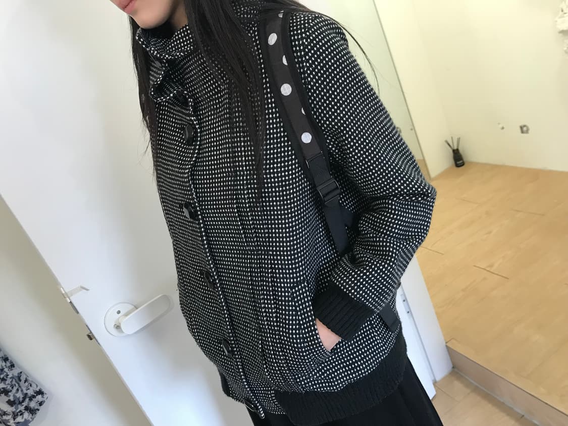 빈티지 도트 아우터 상품이미지2