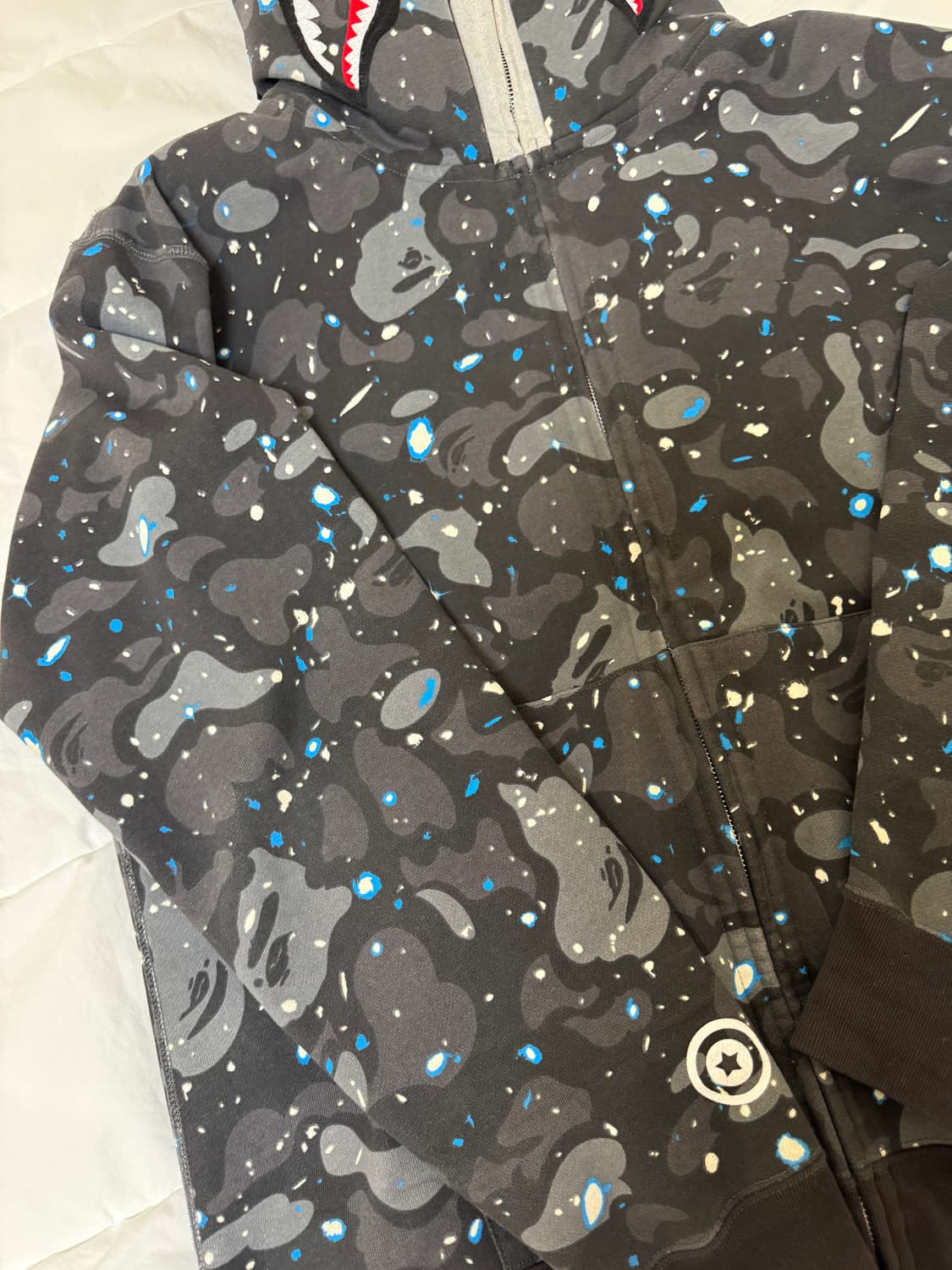 베이프 스페이스카모 더블후드 집업 2XL  상품이미지2