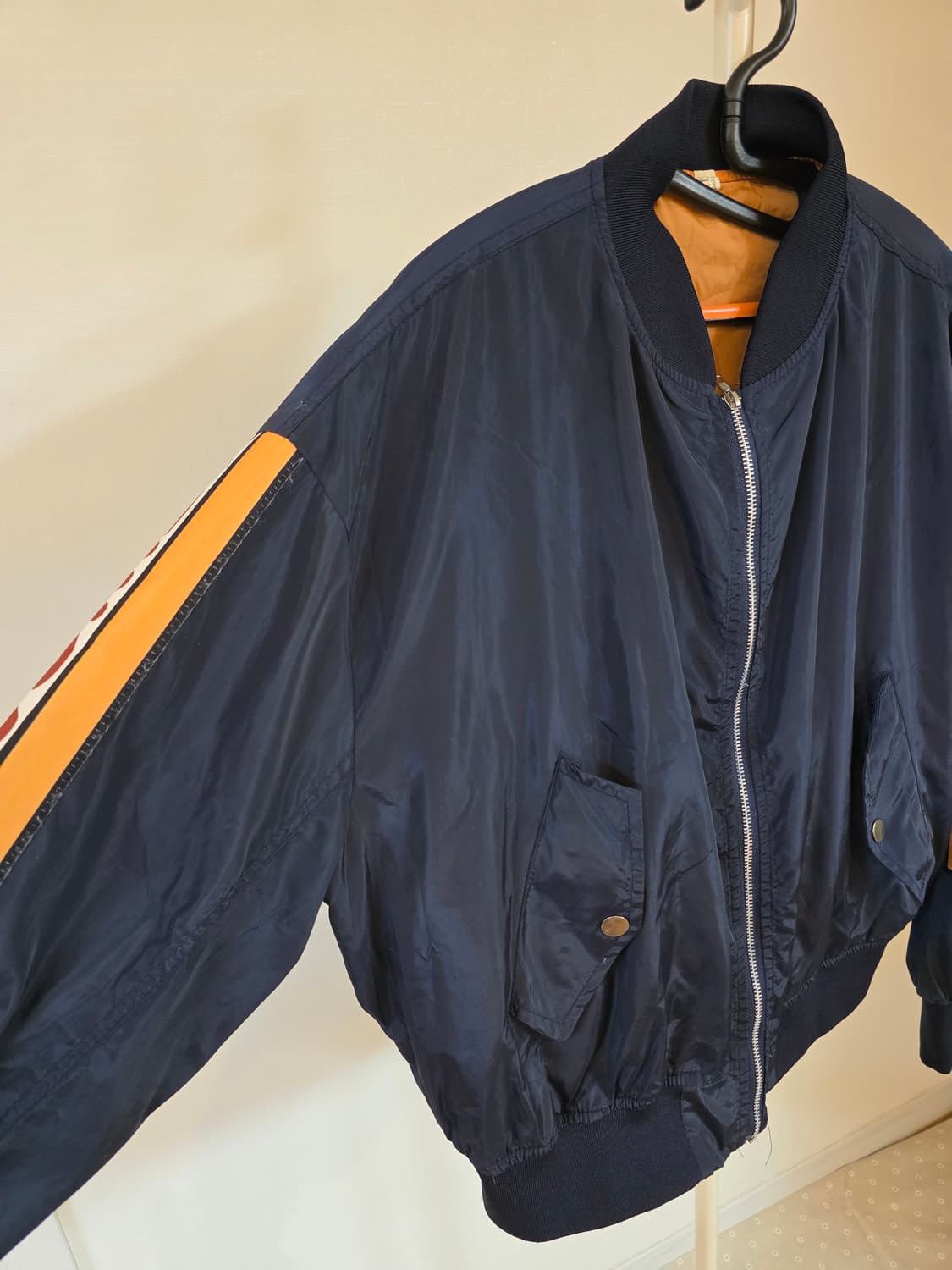 맨스필드 다크 마일드 봄버  빈티지 자켓 항공점퍼 상품이미지5