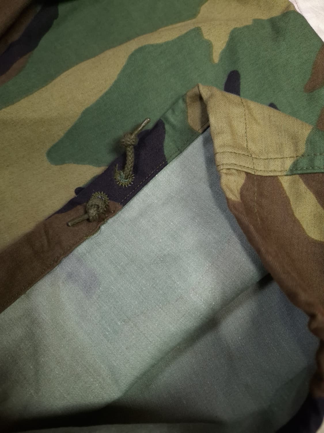 새제품 오리지날 미군 우드랜드 M-65 카고바지 상품이미지5
