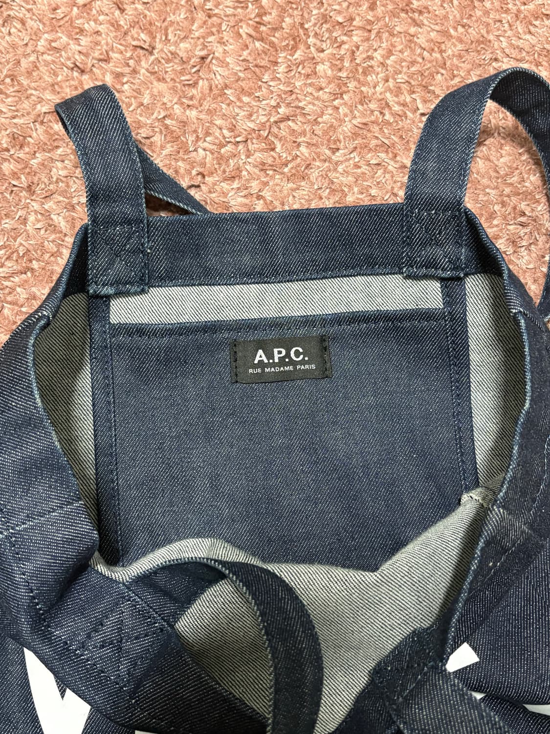 A.P.C. Eco bag indigo 상품이미지3