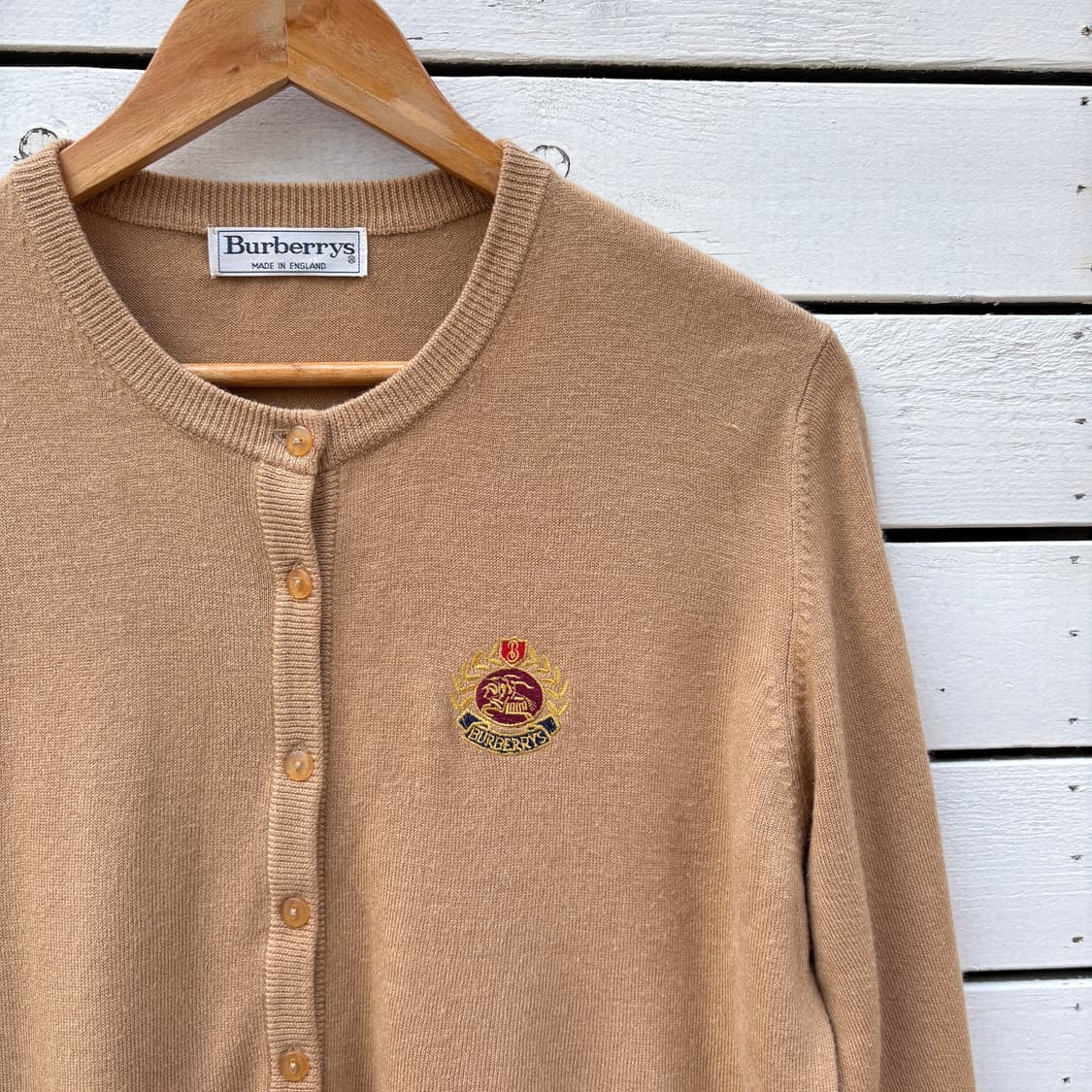 Burberry 90s 버버리 니트 가디건 상품이미지3