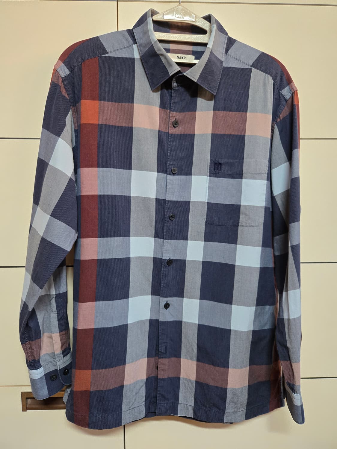 닥스 남성 체크셔츠 상품이미지1