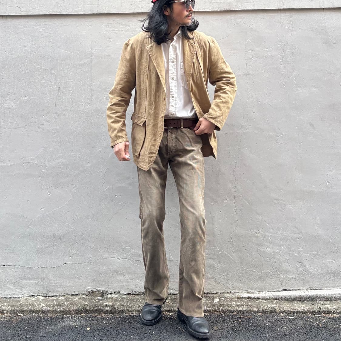 일본 리 코듀로이 부츠컷 상품이미지3