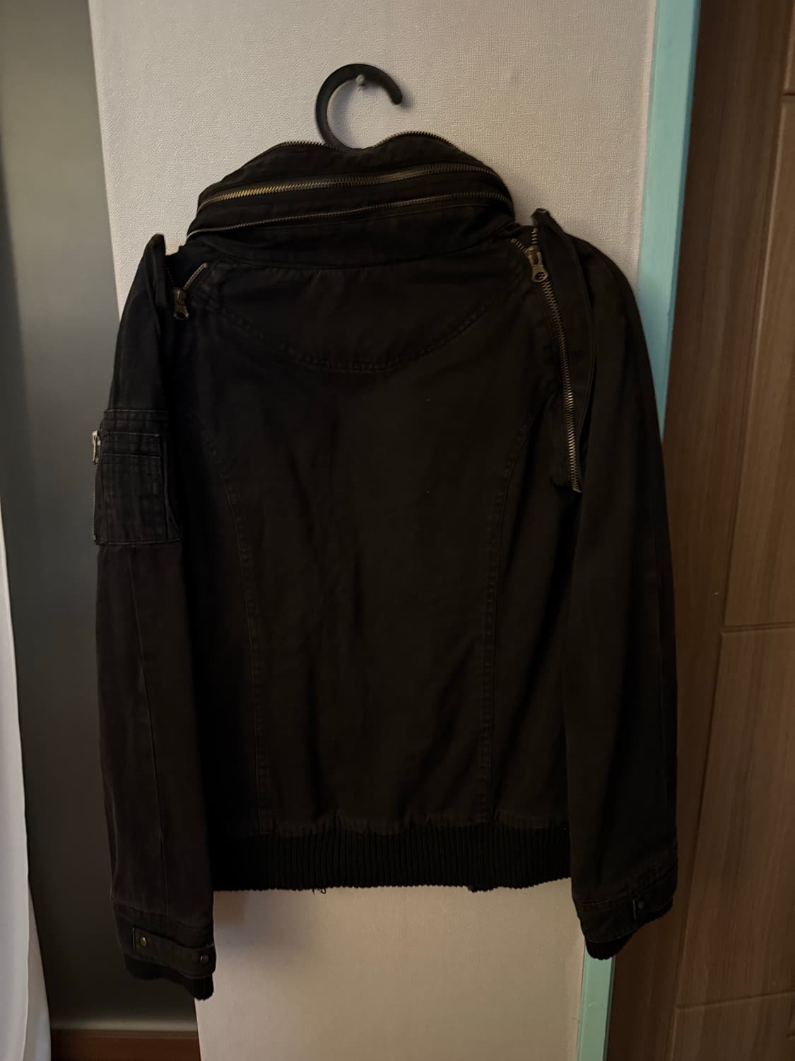 파우닝 133 빈티지 리즈리사 지퍼 자켓 상품이미지2