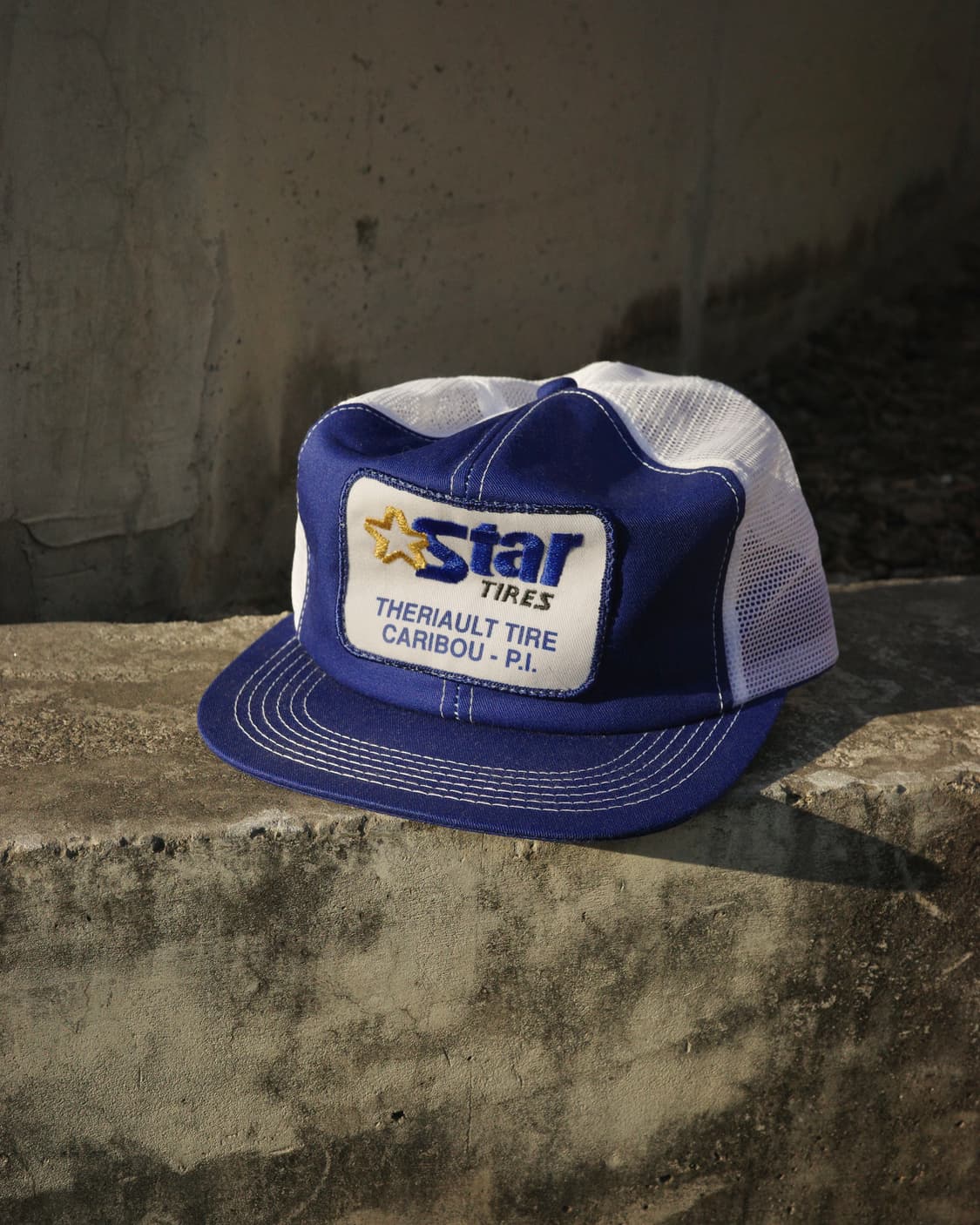 80s Star tires 패치 6패널 트러커캡 상품이미지1