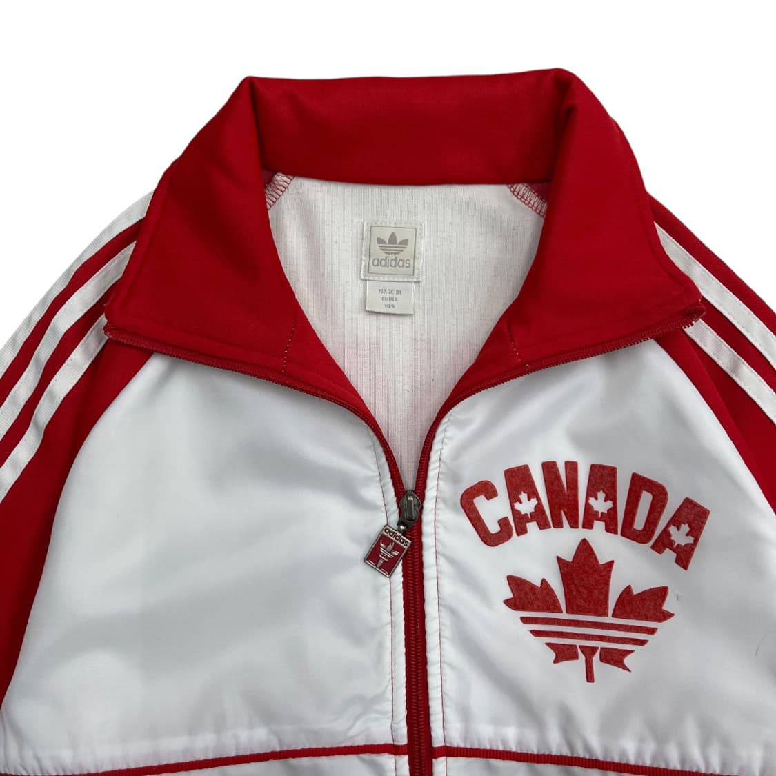 아디다스 캐나다 화이트배색 레드 트랙탑 105 상품이미지5