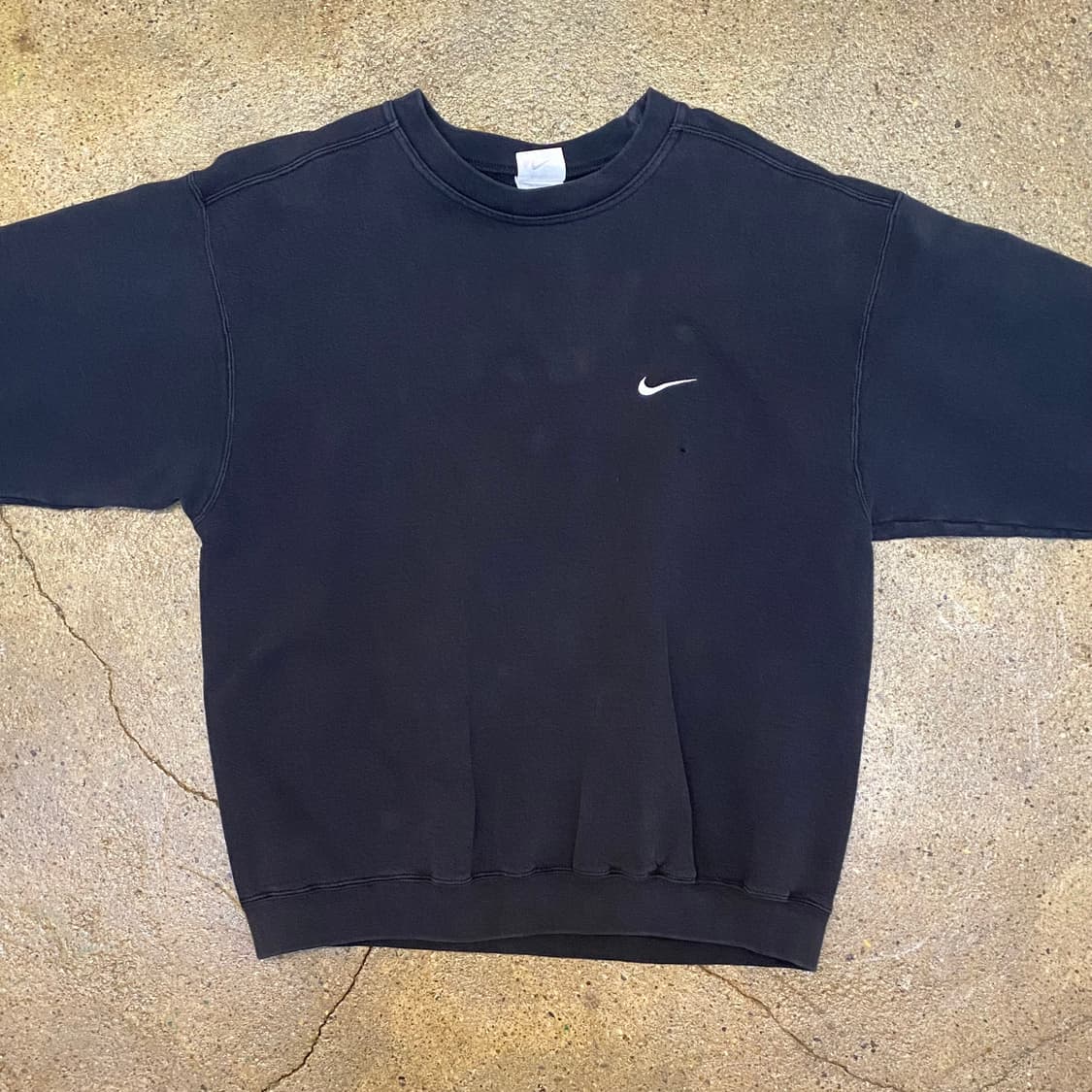 USA 미국 빈티지 블랙 나이키 맨투맨 상품이미지2