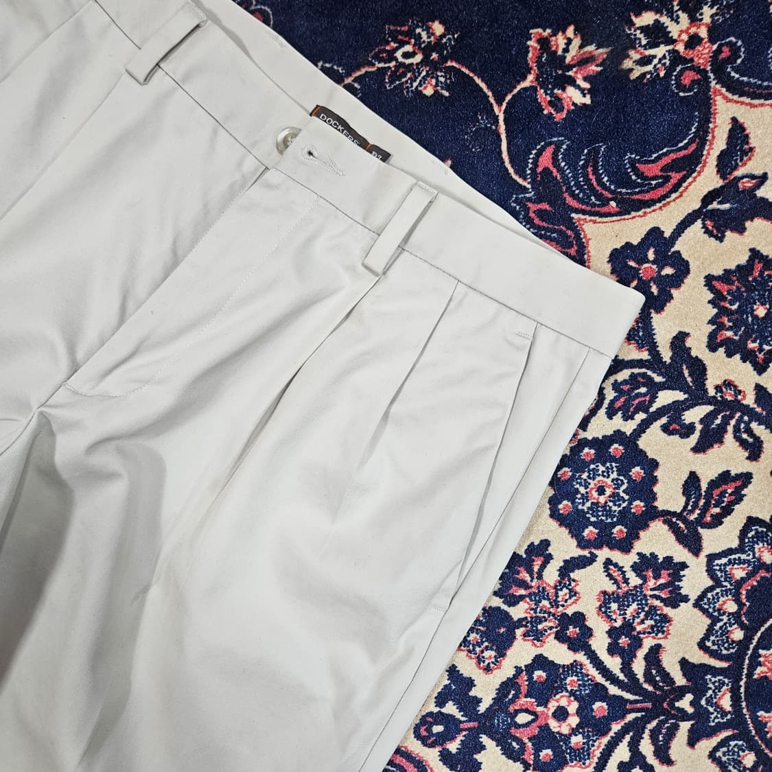 도커스(DOCKERS) in USA 핀턱 코튼 레귤러 팬츠 34size 상품이미지3