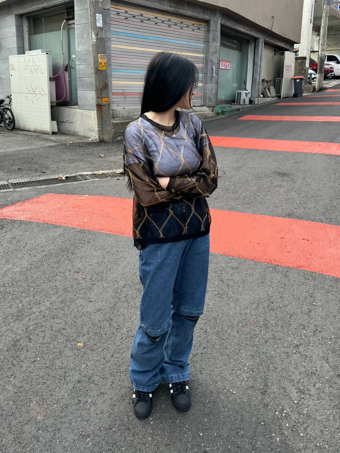 드리스반노튼 시스루 아카이브 롱슬리브 상품이미지2