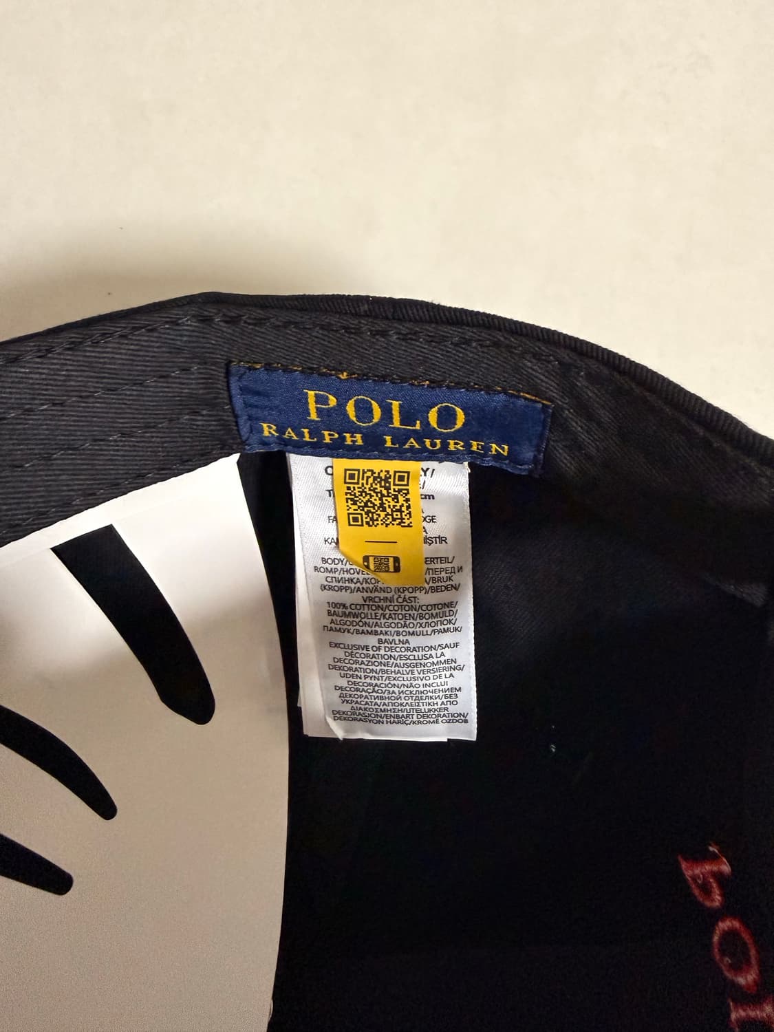 폴로 랄프로렌 모자 블랙 (새상품) 상품이미지3