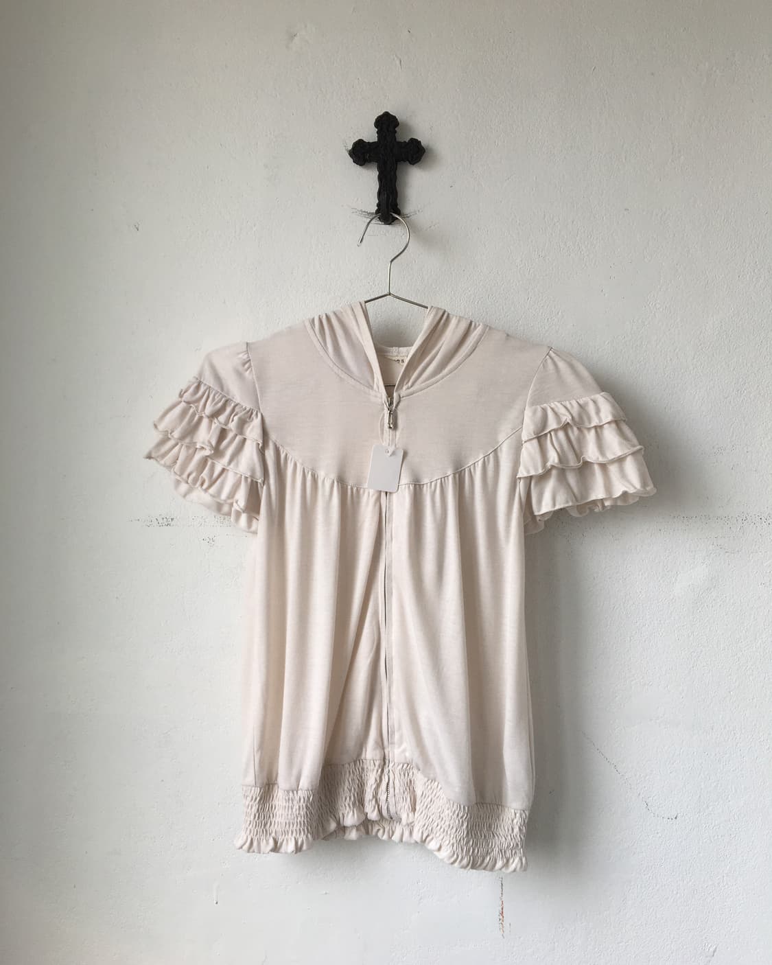 Frill point hood zip up 상품이미지2