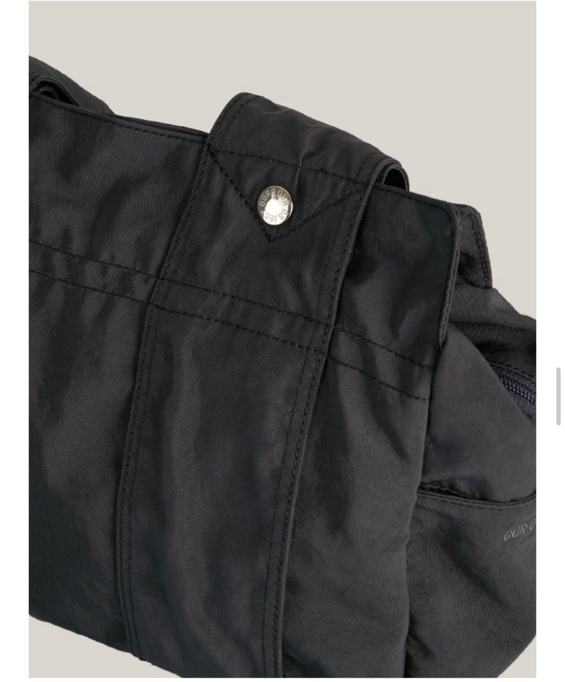 새상품) 아우로 SNAP TOTE CHARCOAL 상품이미지3