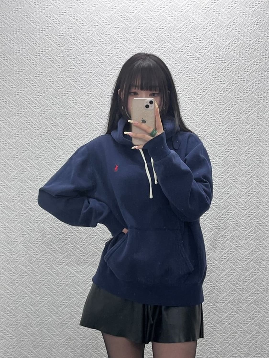 폴로 랄프로렌 올드스쿨 빈티지 캐주얼 후드티 L C10019 상품이미지2