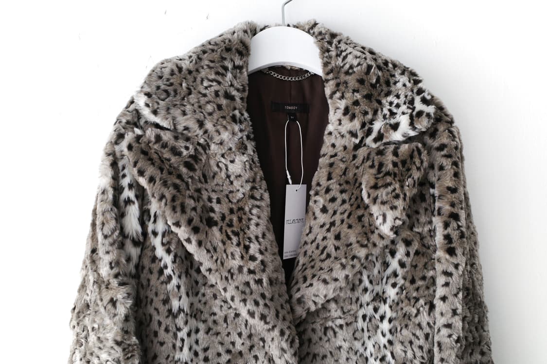 tomboy) leopard fur jacket 상품이미지3