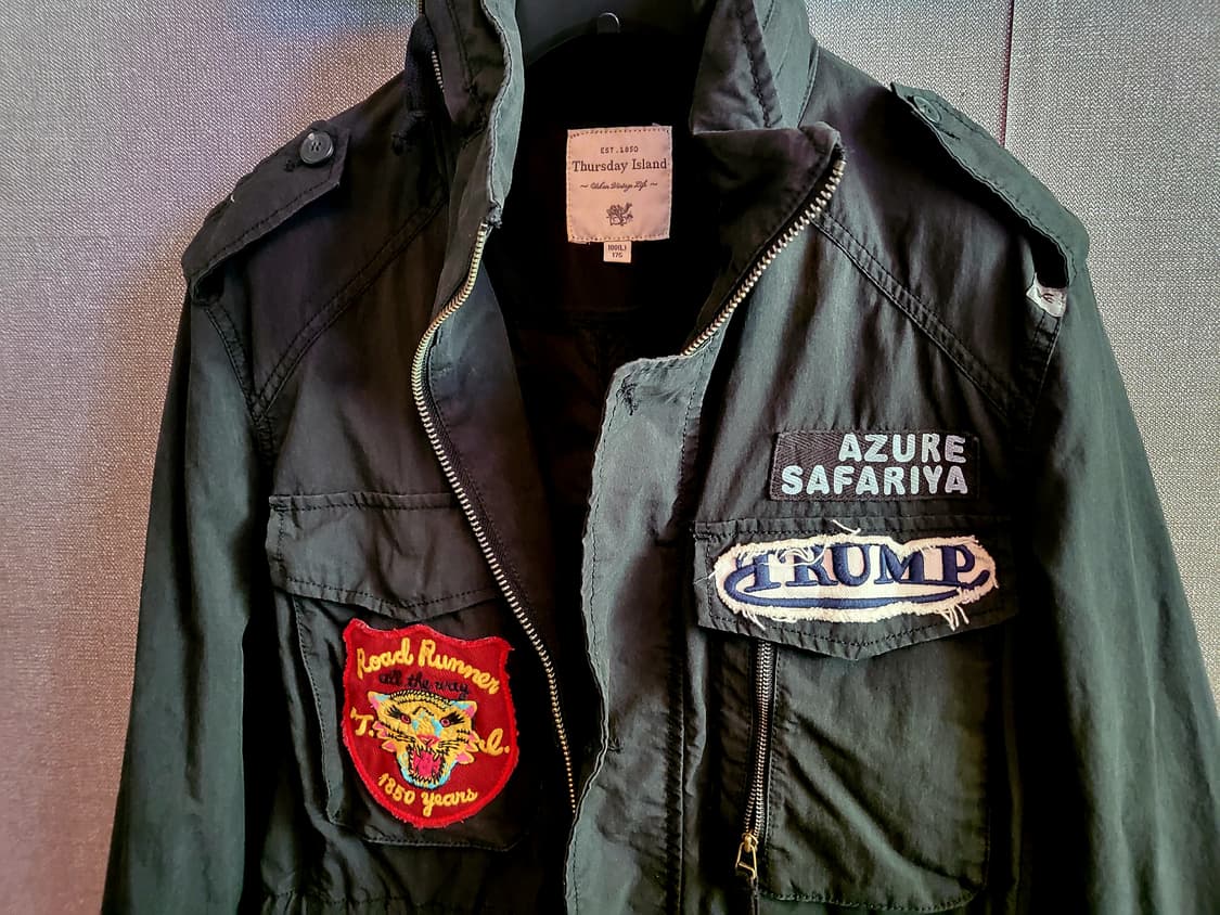 [미사용 새상품] Thursday Island 내피 탈부착빈티지 야상자켓 상품이미지8