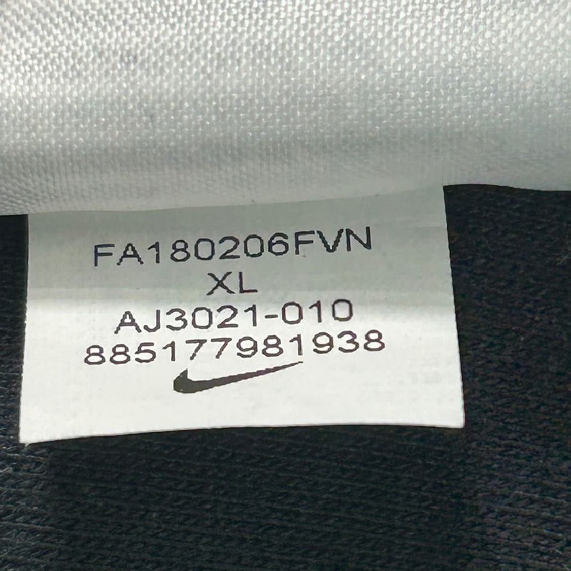 나이키 스포츠웨어 트리뷰트 재킷 블랙 XL 상품이미지6