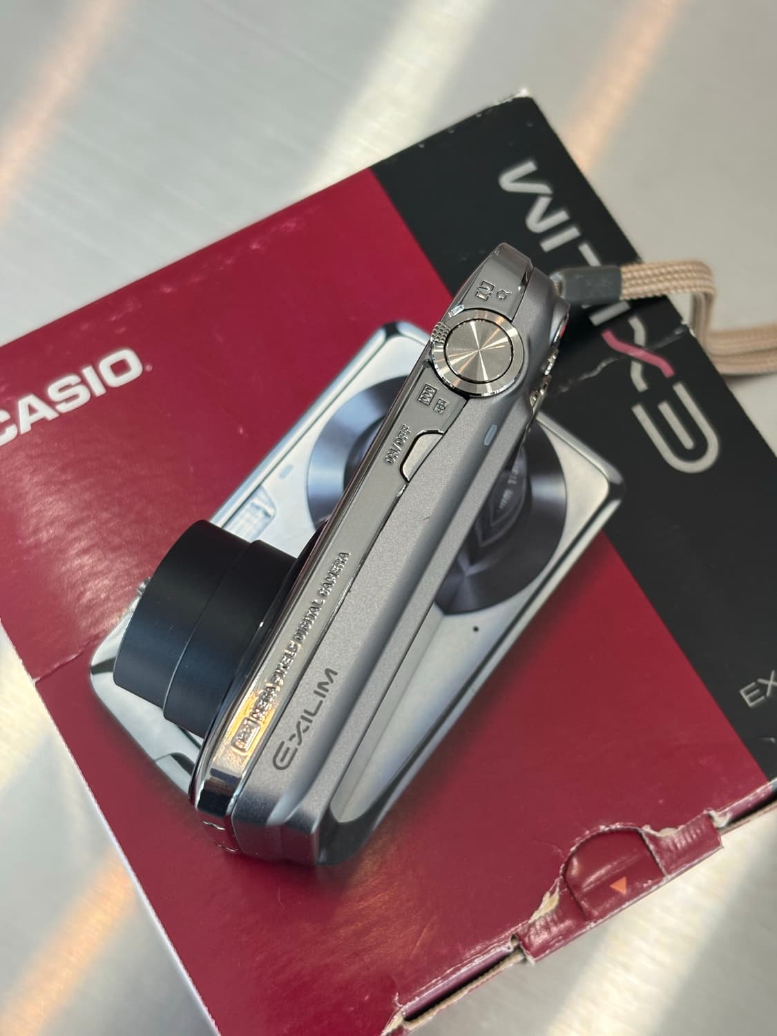 박스O/날짜표시)카시오 ex-z330 실버 빈티지디카 상품이미지6