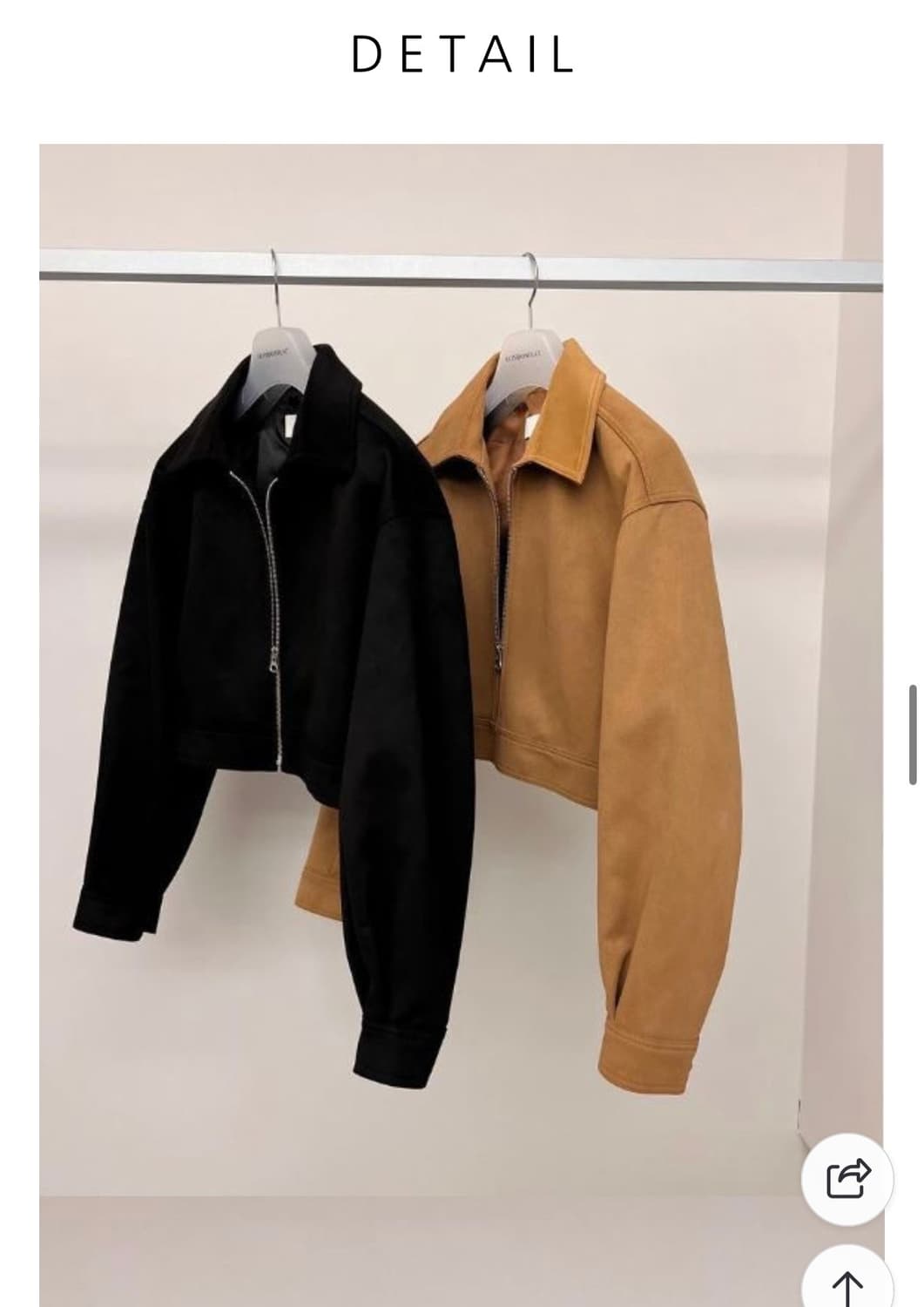 런던플랏 스웨이드 숏자켓 상품이미지4