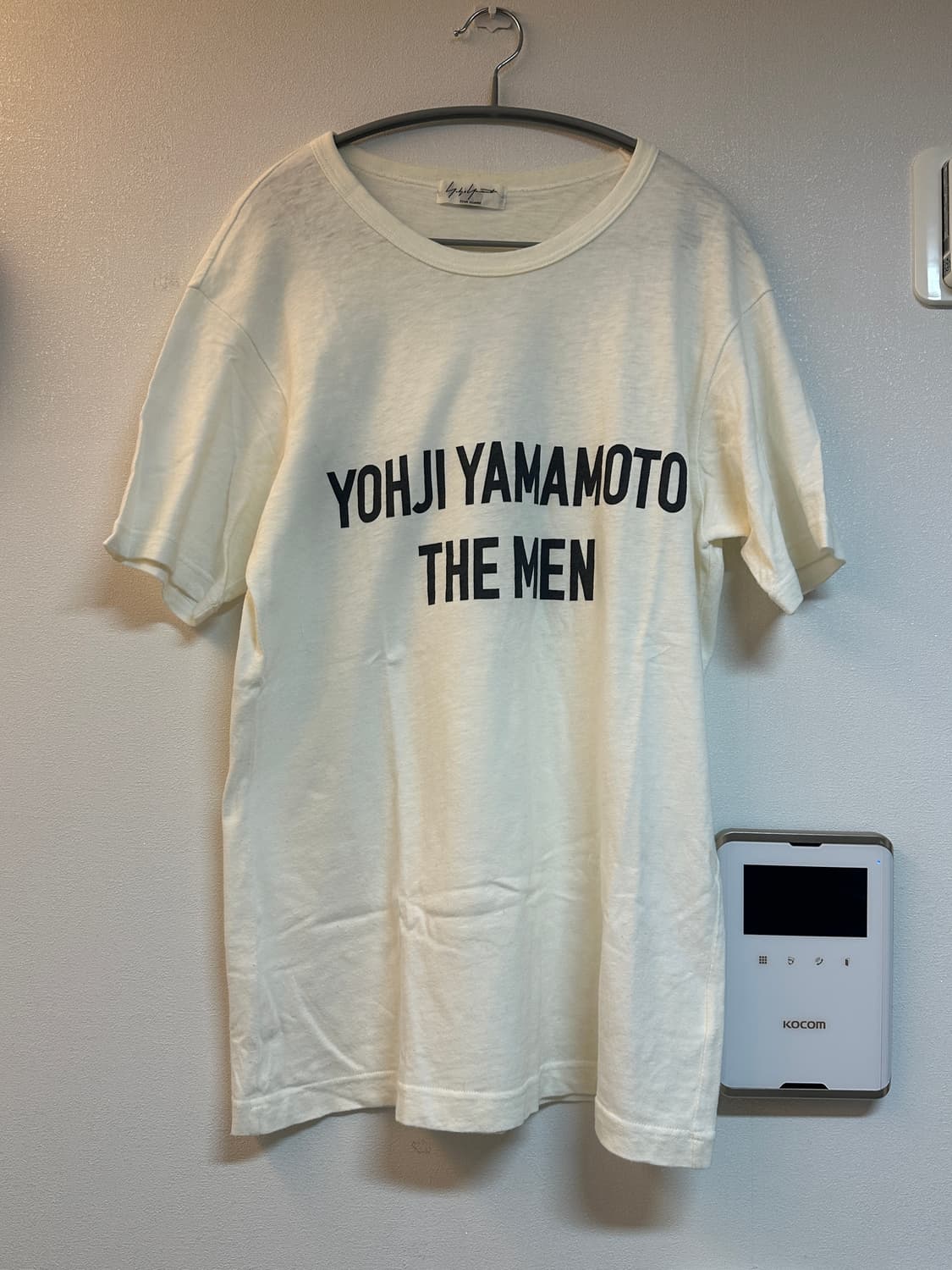 요지야마모토 뿌르옴므 티셔츠 상품이미지1