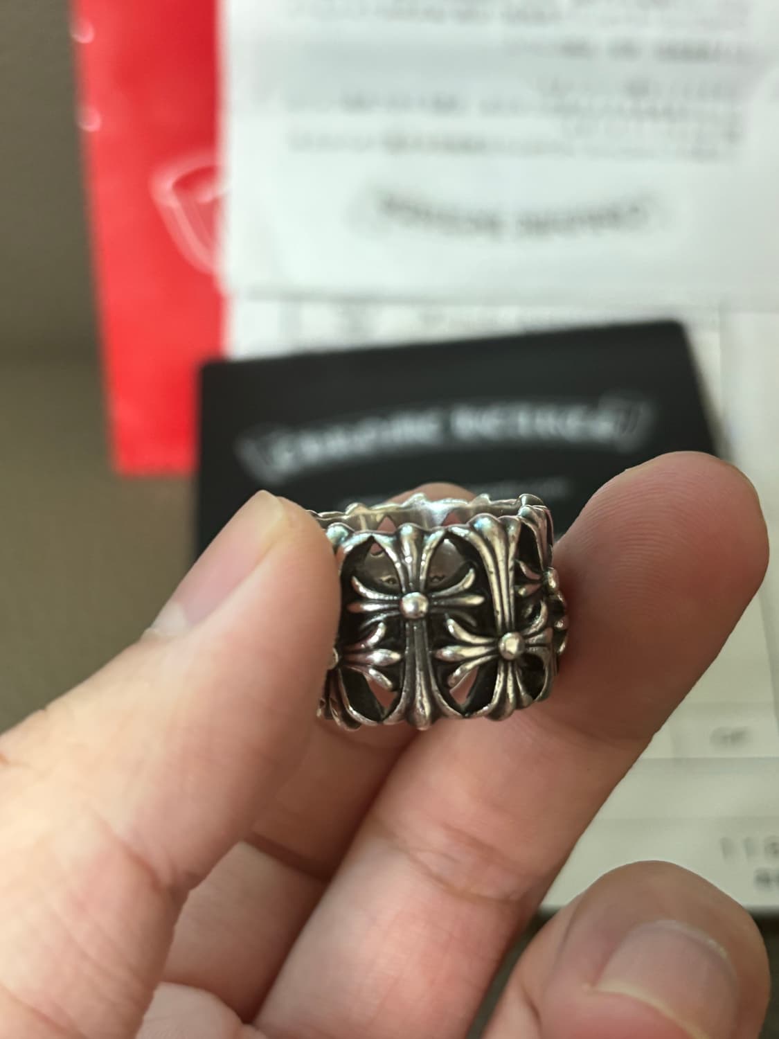 US 7) 크롬하츠 세메터리링 상품이미지2