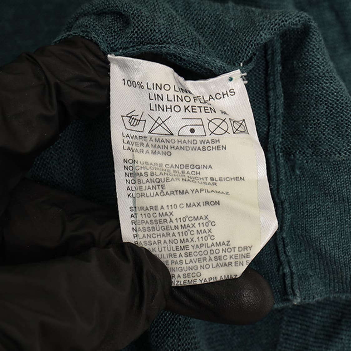 Diesel 스트라이프 카라 니트 (XL) 상품이미지8