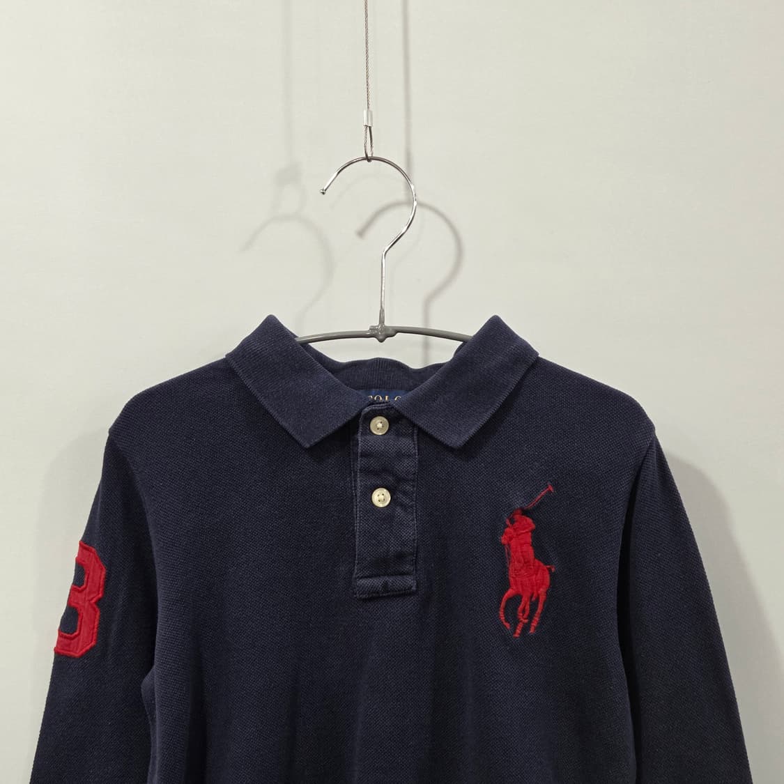 폴로랄프로렌 키즈 피케 빅포니 카라 롱슬리브 5 상품이미지2