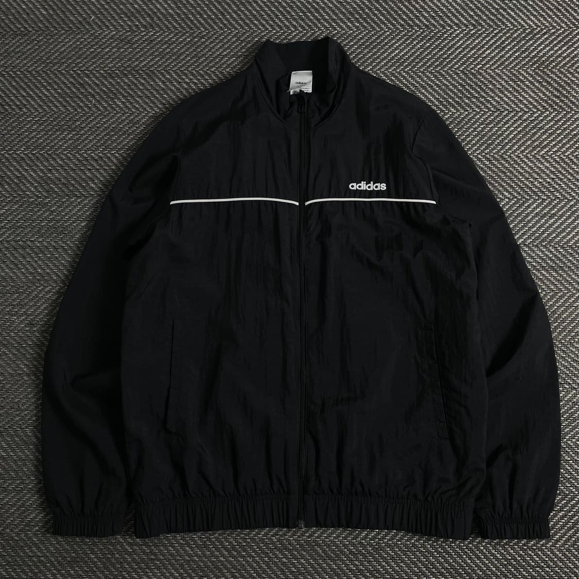 아디다스 아치로고 나일론 바람막이 블랙o 3836 상품이미지1