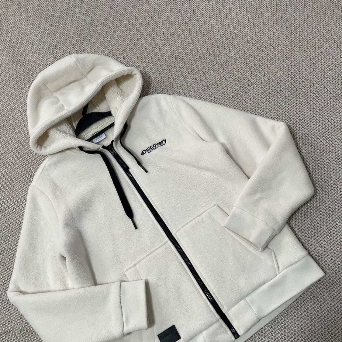 디스커버리 여성 후리스 후드집업 상품이미지2