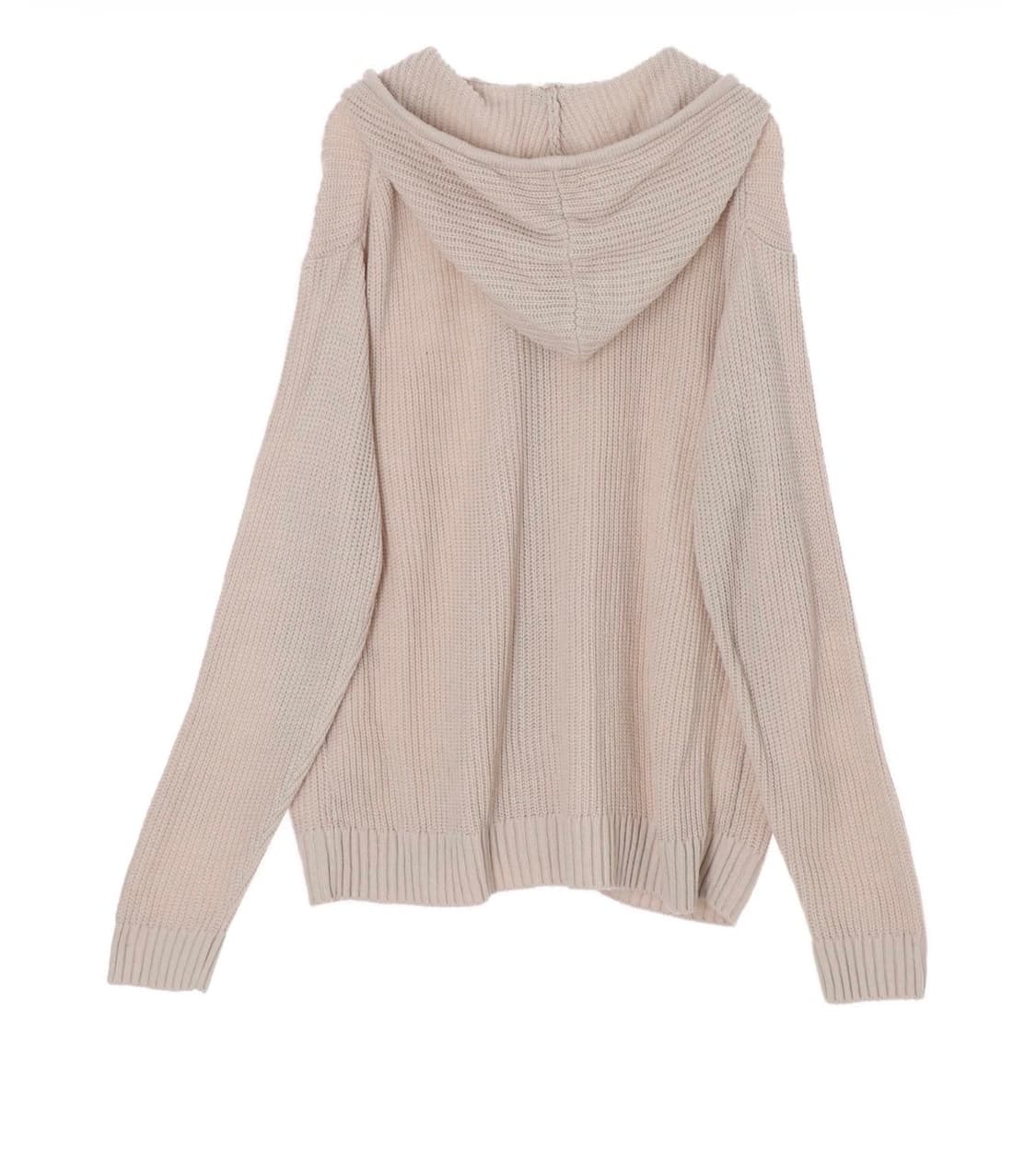 어반디타입 니트 후드집업 (시착만 해본 새상품) 상품이미지2