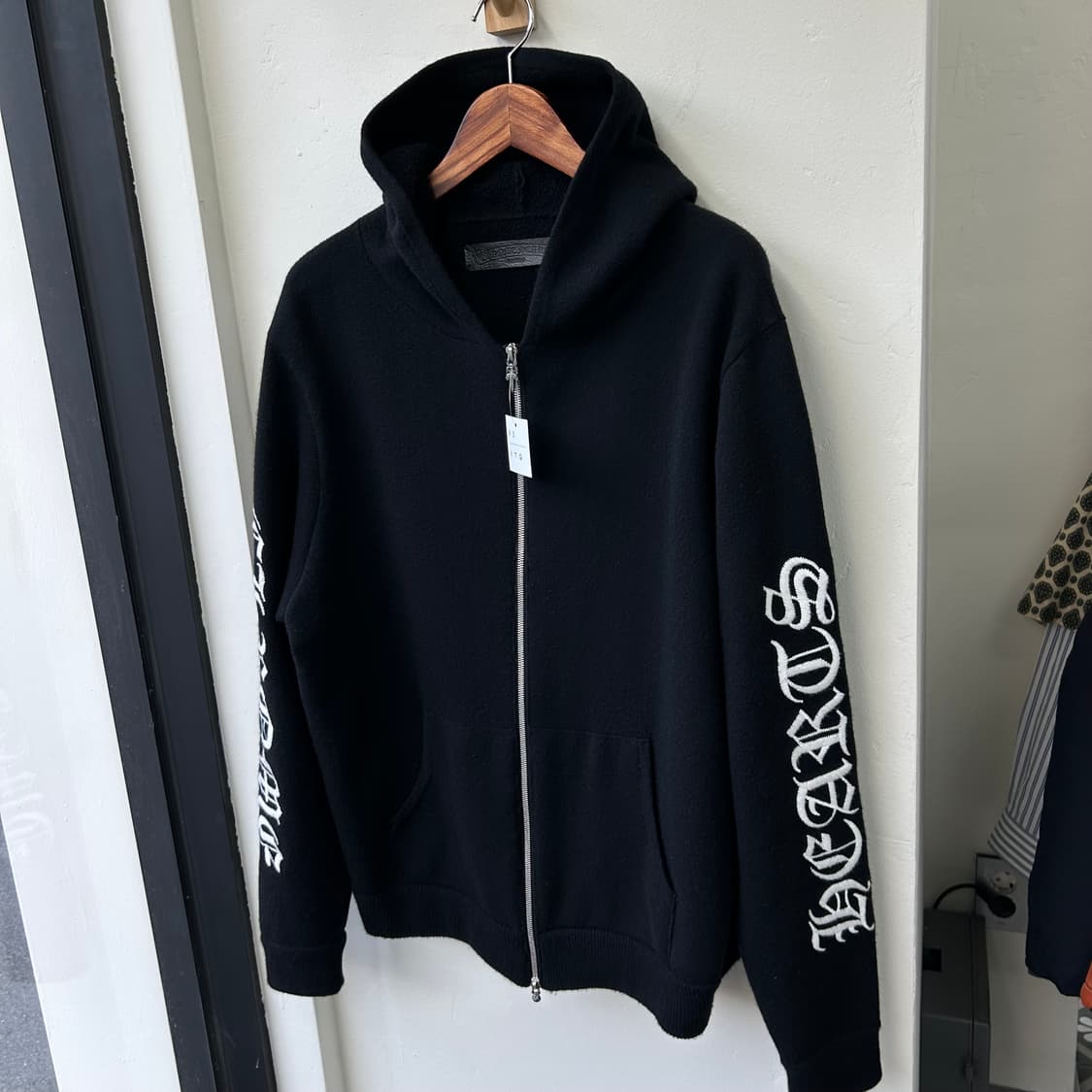 15715 - 크롬하츠 캐시미어 후드 집업 자켓 (캐시미어 100%) 상품이미지2