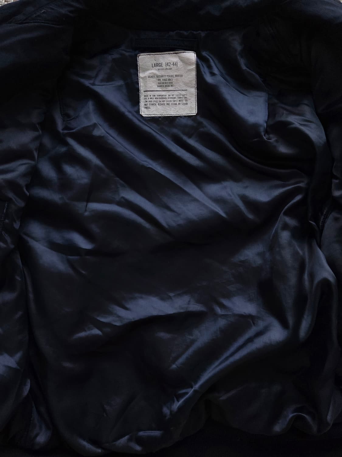 1990 USAF Security Police Winter Jacket 상품이미지5