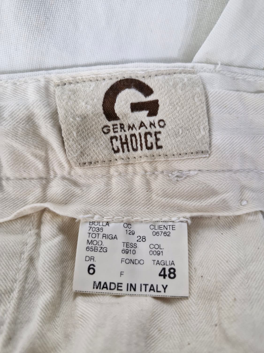 GERMANO 제르마노 투턱 치노팬츠(48) 상품이미지6