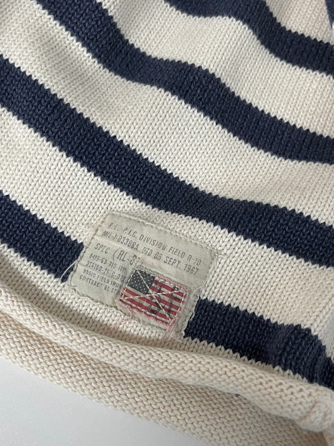 S) 폴로 진스 스트라이프 코튼 니트 상품이미지5