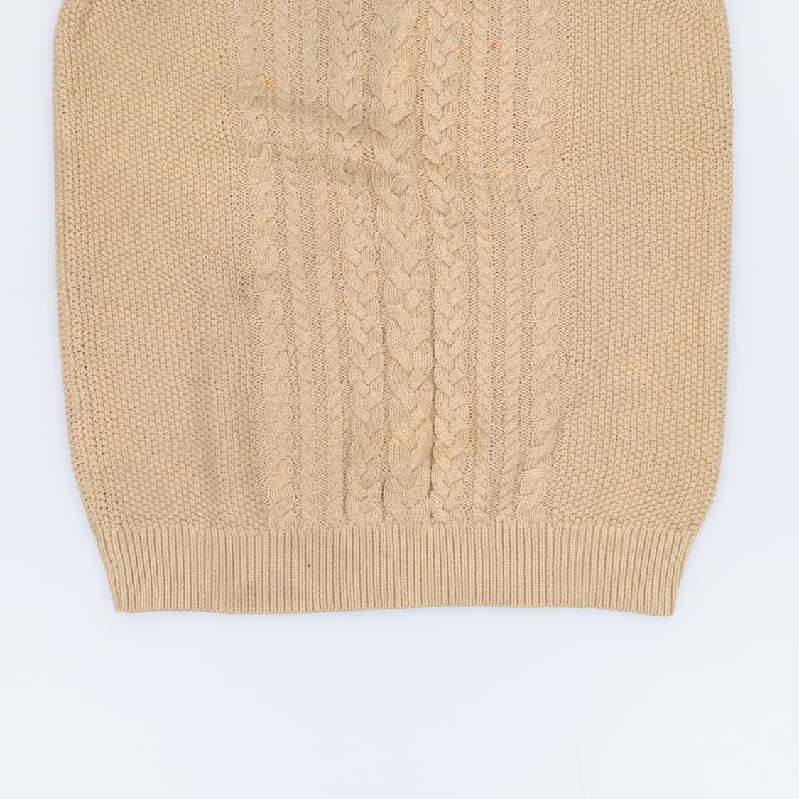 [S] 유니클로 여성 꽈배기 니트조끼 0107H1 상품이미지5