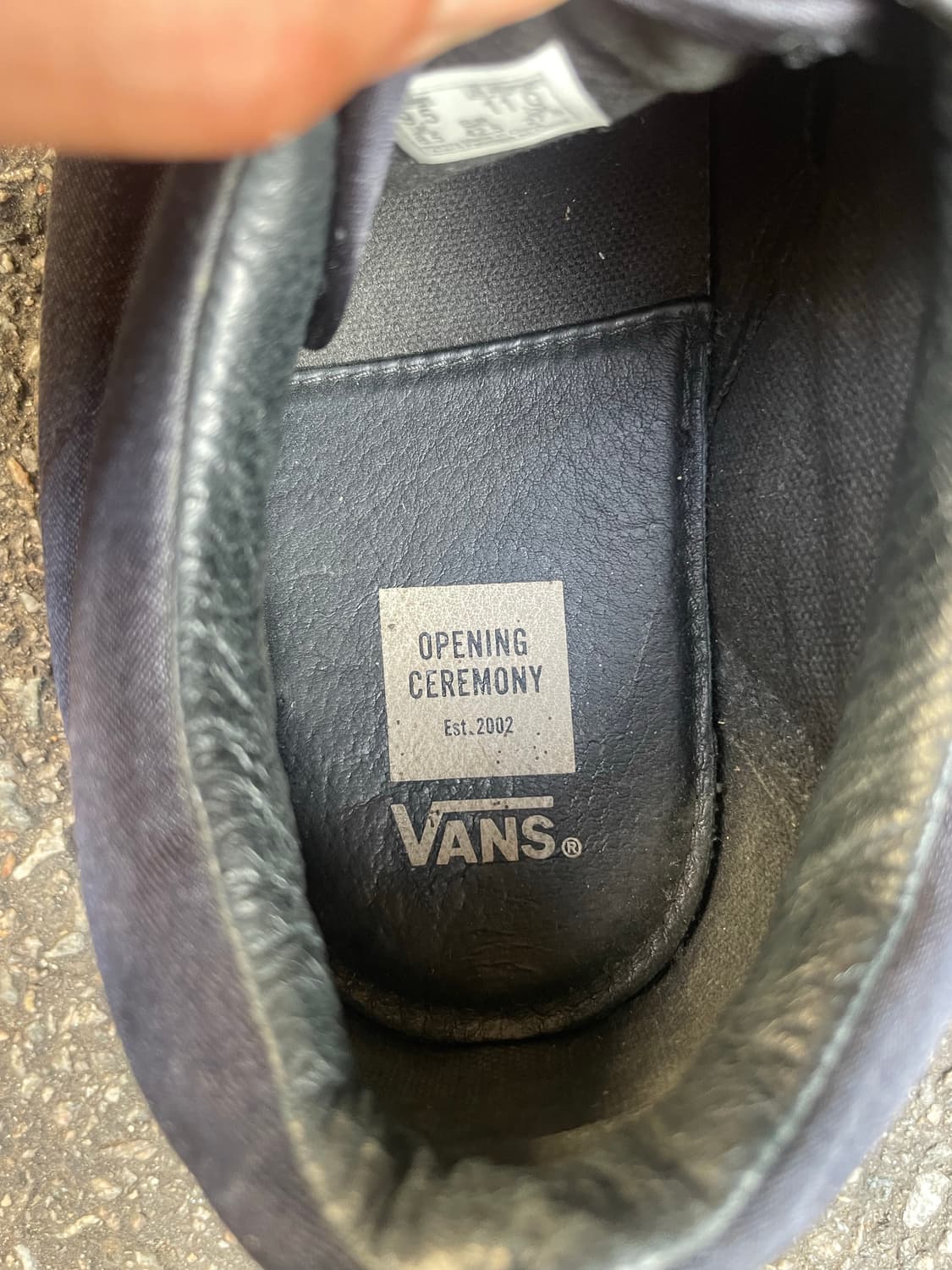 반스 x 오프닝세레모니 (검노) 상품이미지1