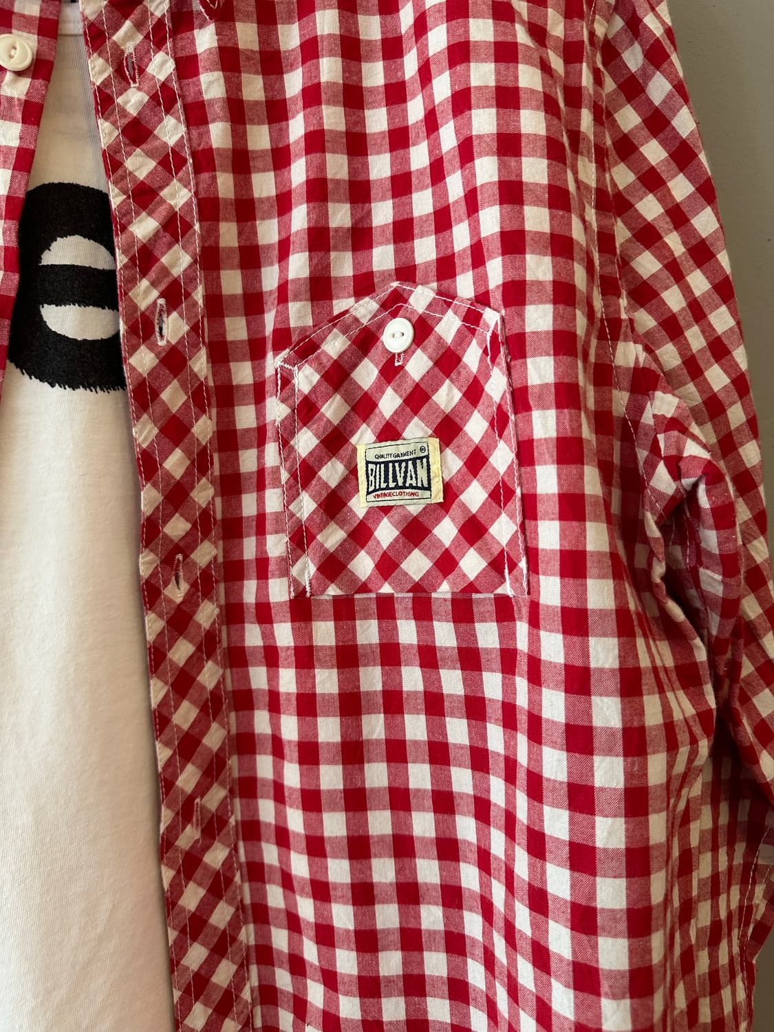 BILLVAN check  pocket-P shirt 상품이미지2