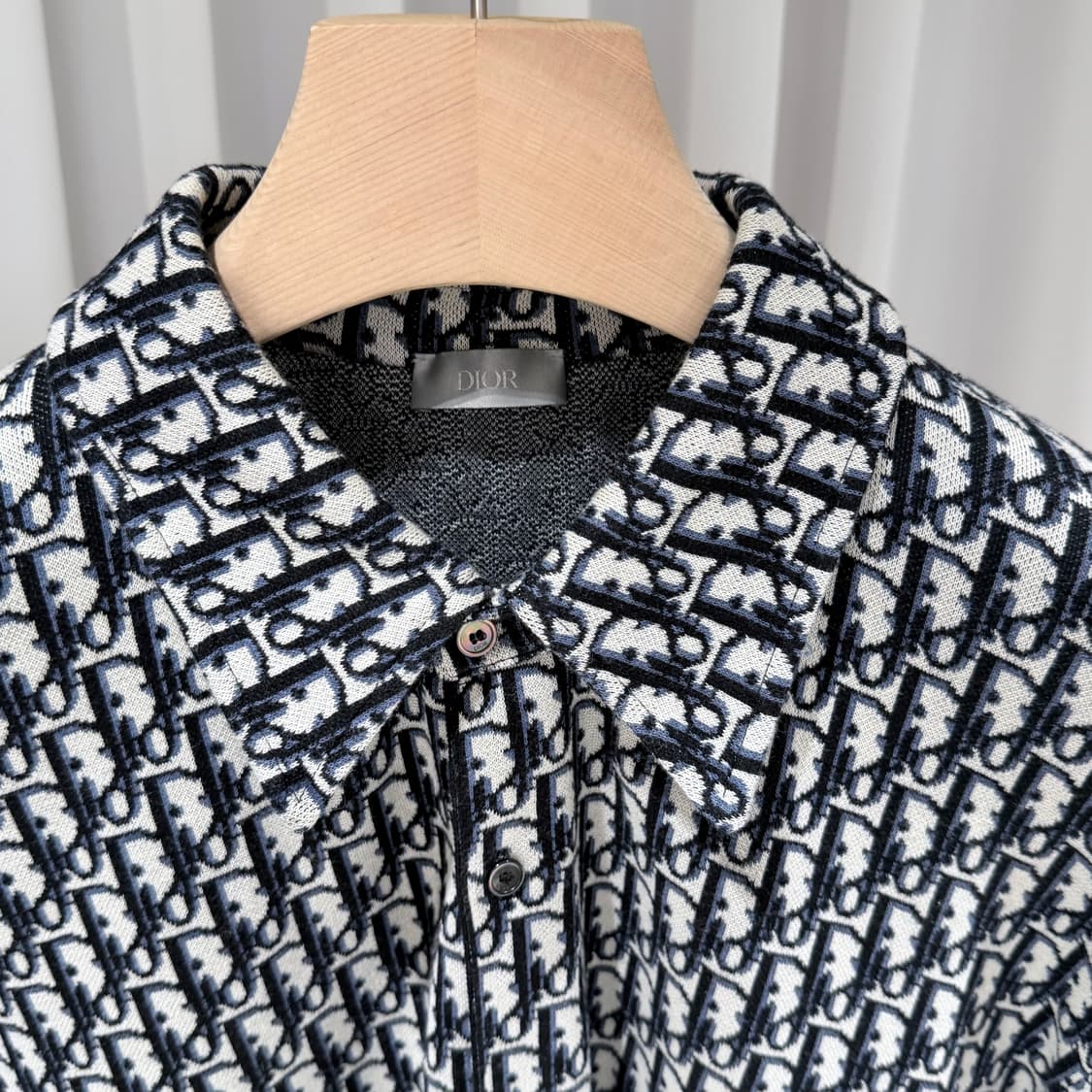 XXL / 디올 오블리크 블랙 니트셔츠 상품이미지2