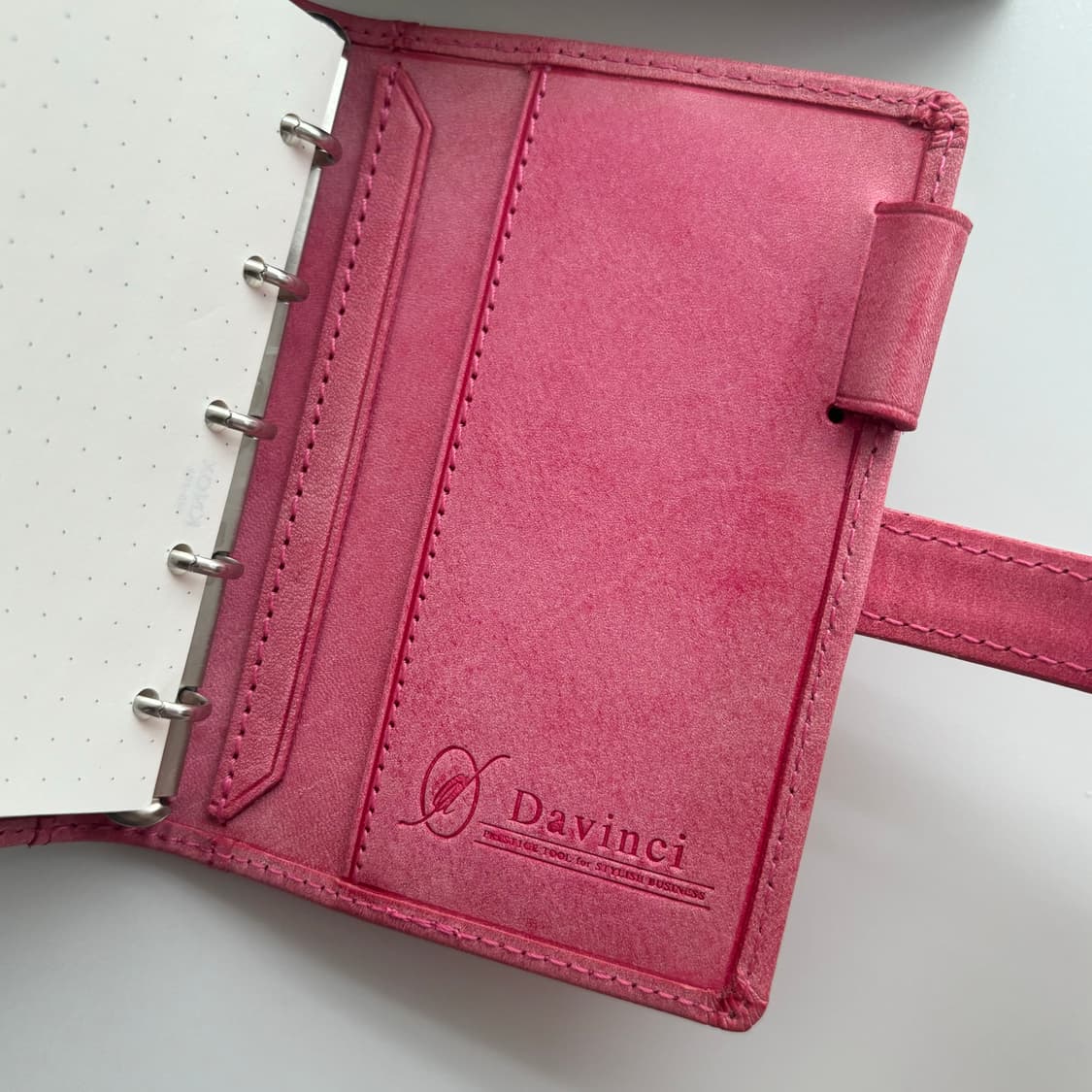 로로마 다이어리 미니5공 코랄핑크 상품이미지5