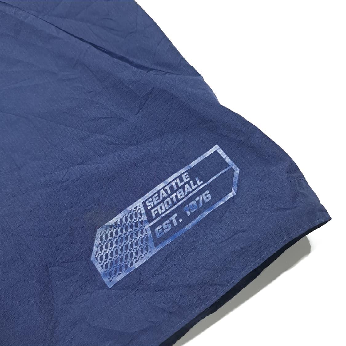 CK143 L 나이키 NFL 씨호크스 다크네이비 바람막이 반팔 아노락 상품이미지9