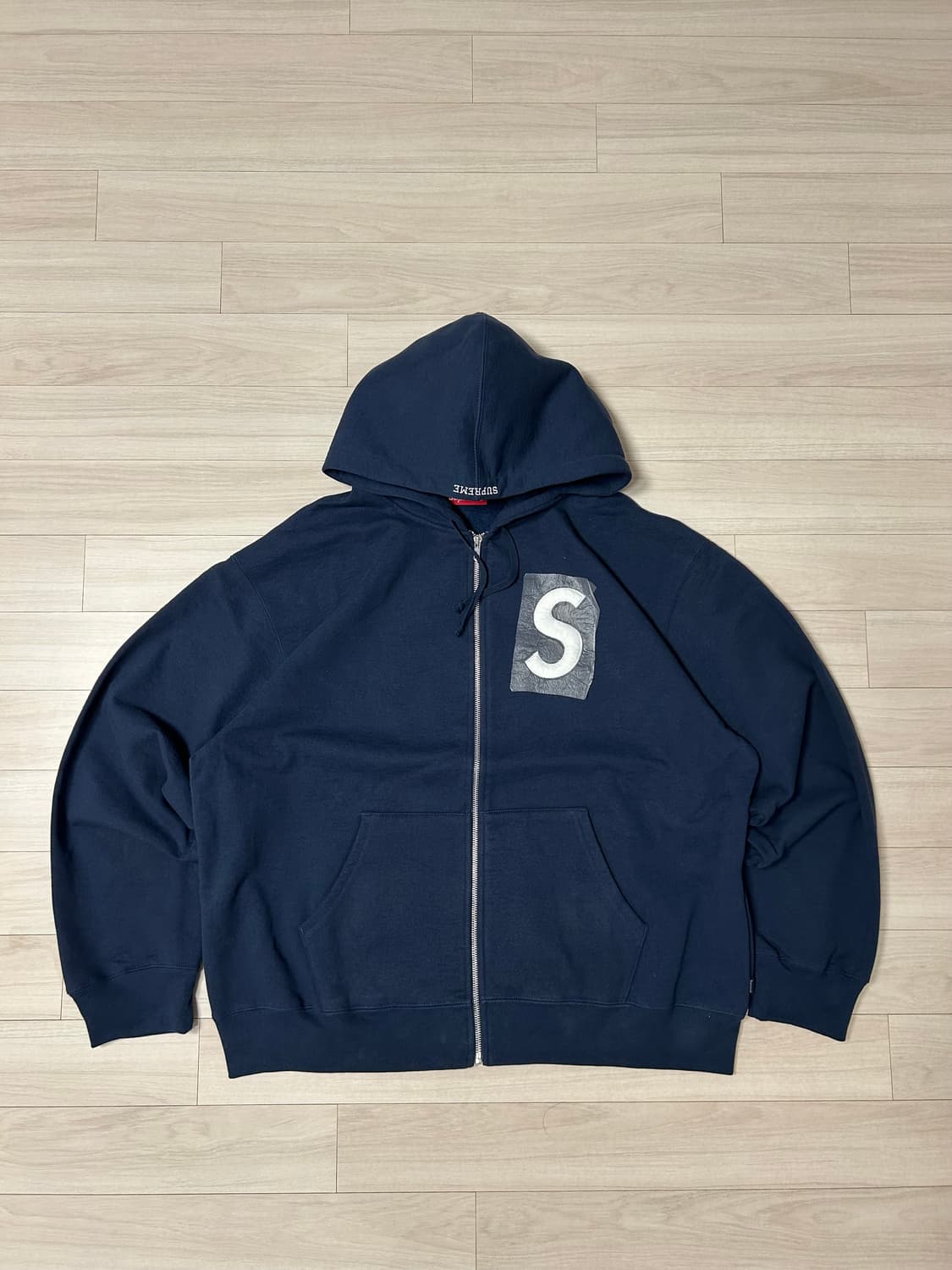 (XL) 슈프림 s로고 후드 집업 -24fw 상품이미지1