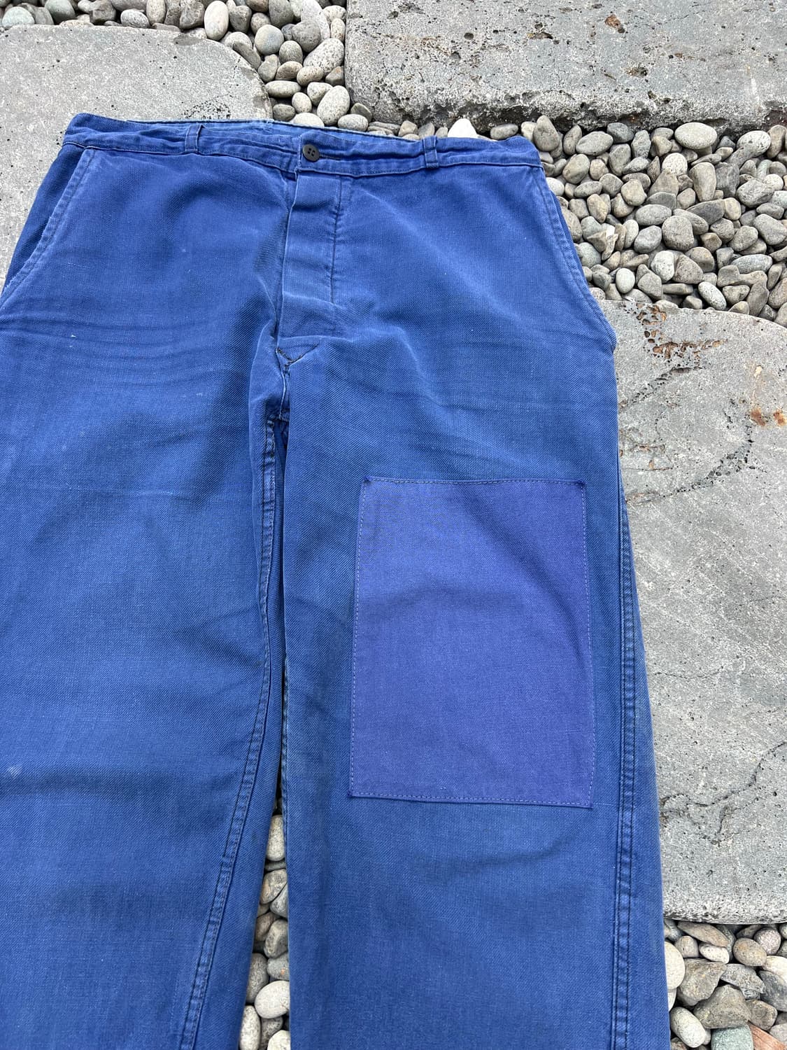 (34인치)OLD VINTAGE FADED BLUE 빈티지프렌치워크팬츠 상품이미지6